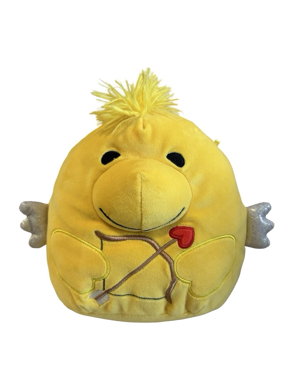 Original Squishmallows 8" Peanuts Woodstock Dressed As Cupid, 2023